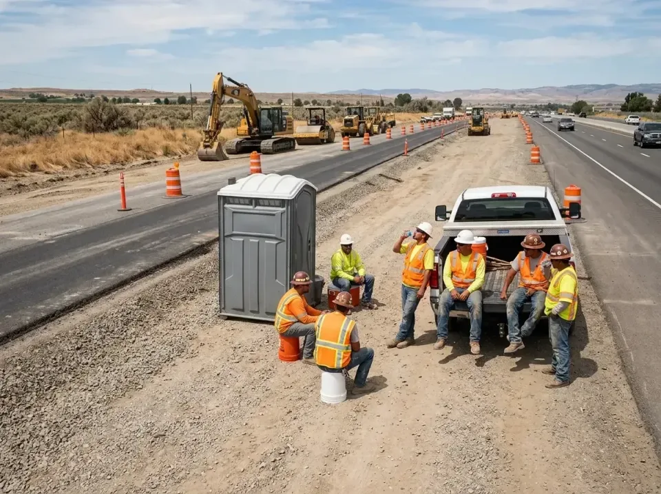 highway-road-construction-crew-007 — frequently asked questions, Porta Potty and Restroom Rentals in Petersburg, VA